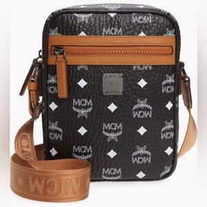 MCM Mini Visetos Crossbody Bag